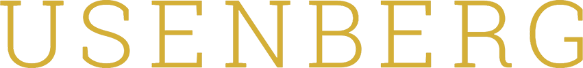 Usenberg-logotype-gld
